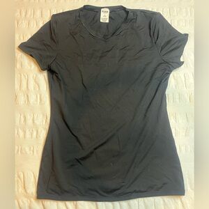 PINK Victoria's Secret Black Short Sleeve Tee